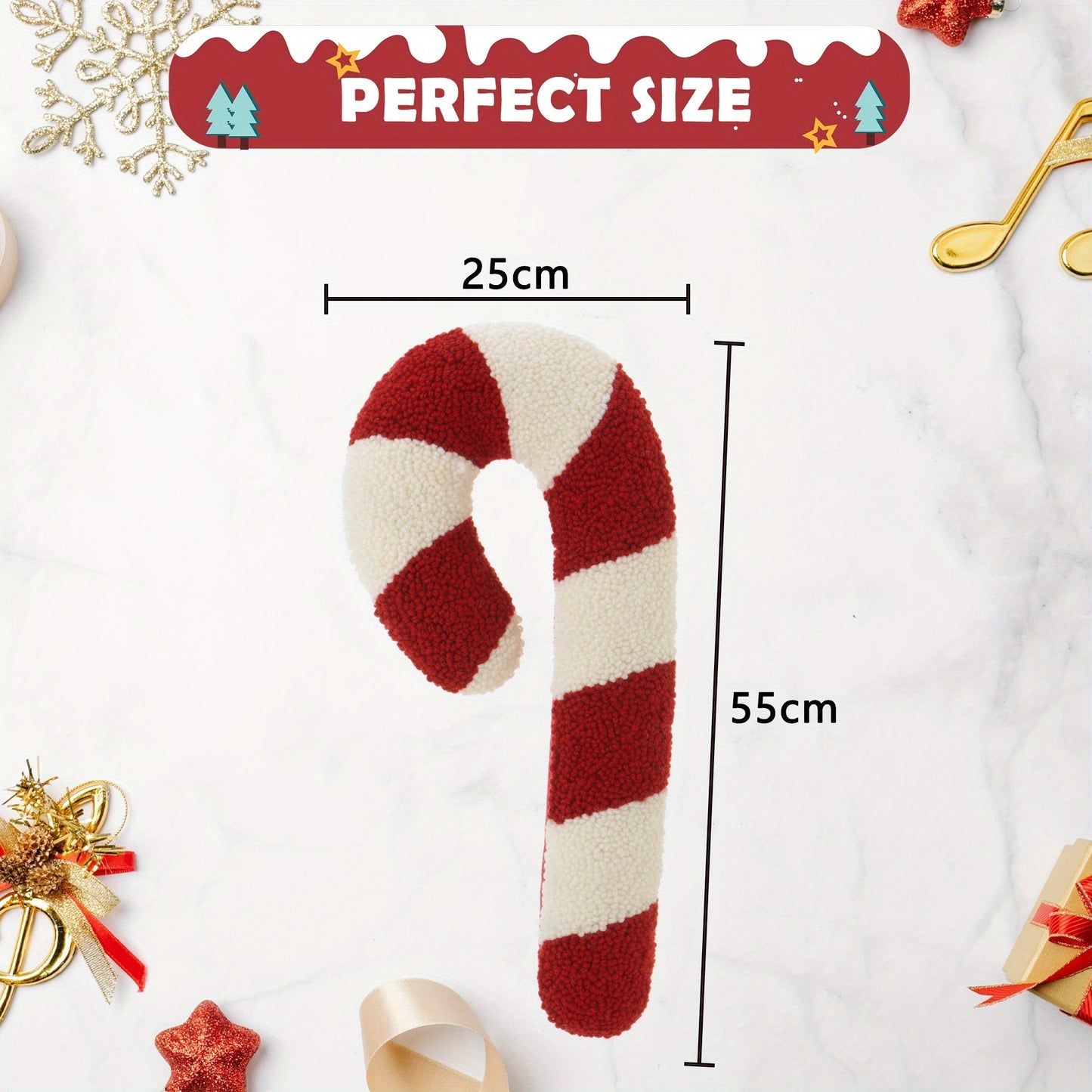 Christmas Pillows, Candy Cane Pillow