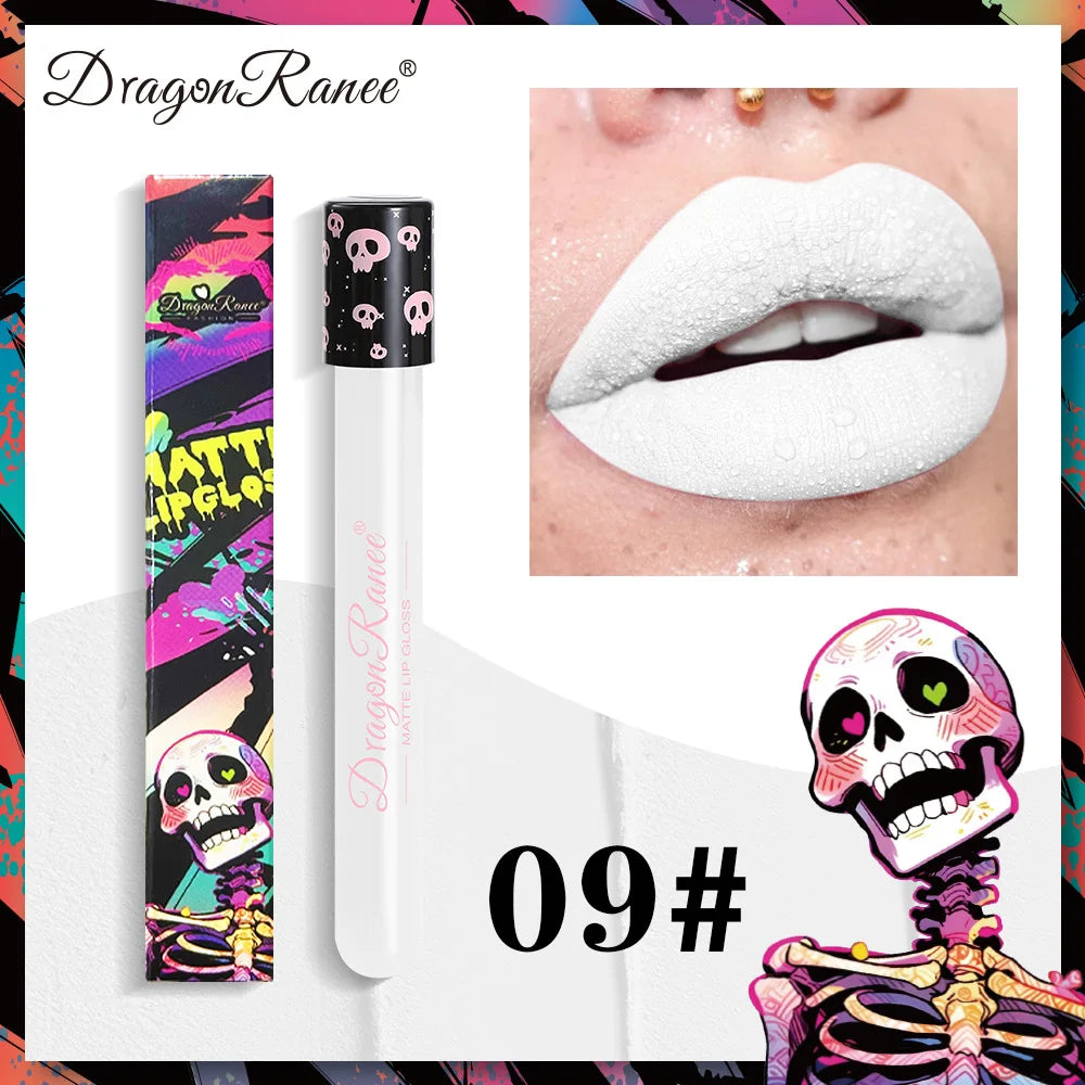 12-Shade Matte Lip Tint Set | Waterproof & Smudge-Proof Lipstick Palette