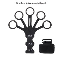 One in black