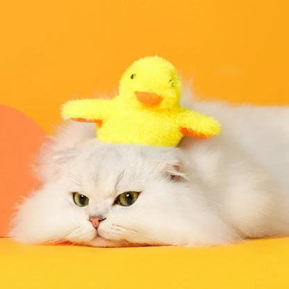 Interactive Electric Duck Toy for Cats