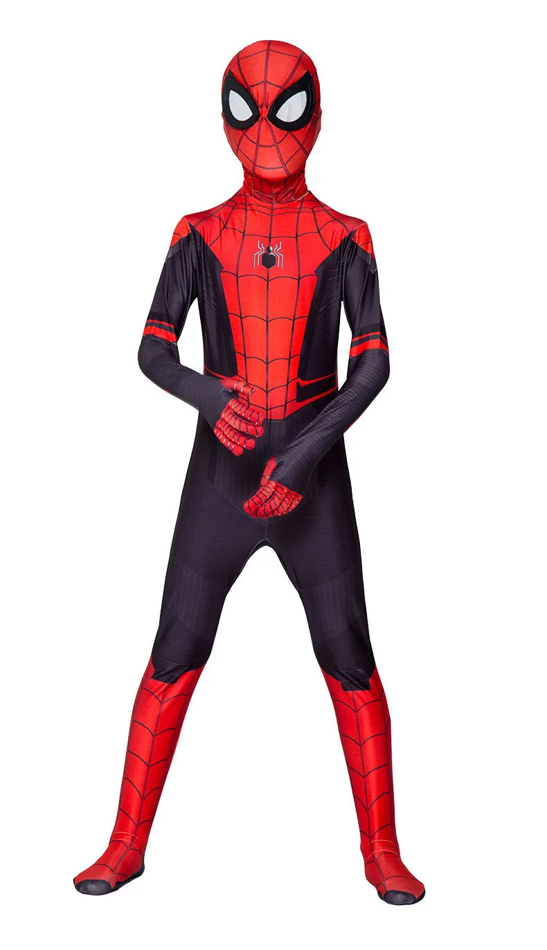 Web-Slinger Superhero Cosplay Suit - Full Body Zentai Halloween Costume