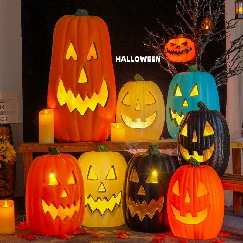 Decorative Pumpkin Lantern – Indoor & Outdoor Halloween Decor