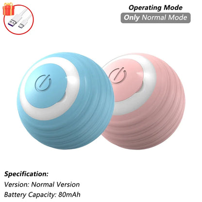 Two spherical devices, one blue and one pink, with a USB cable icon and text indicating 'Only Normal Mode' on a white background.