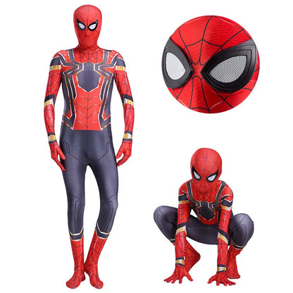 Web-Slinger Superhero Cosplay Suit - Full Body Zentai Halloween Costume