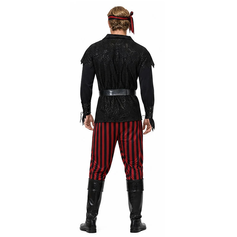 Swashbuckling Pirate Captain Costume for Men