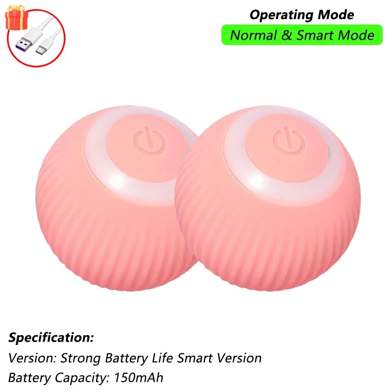 Two pink electronic devices with power symbols on a white background, labeled 'Normal & Smart Mode'.