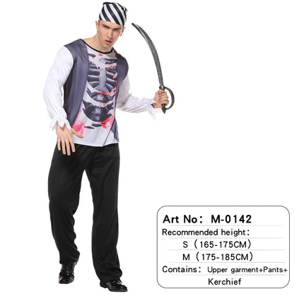 Swashbuckling Pirate Captain Costume for Men