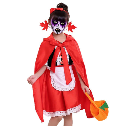 Purple Bat Vampire Costume for Girls – Halloween Fantasy Dress