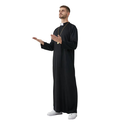 Priest & Bishop Costume for Men - Clergyman Cosplay Outfit