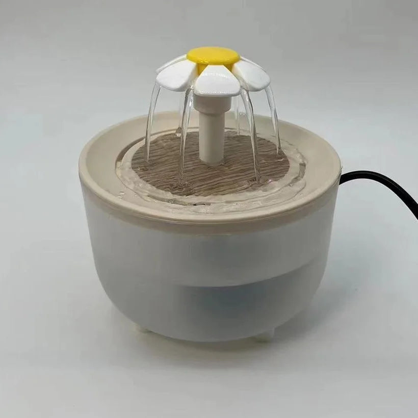 1.2L Automatic Cat Water Fountain – USB Filtered Pet Dispenser