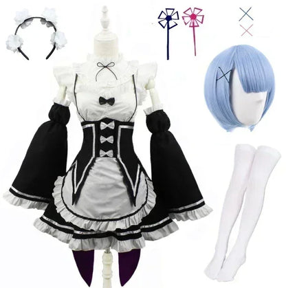Anime Cosplay Dress for Women – Halloween Costume Set