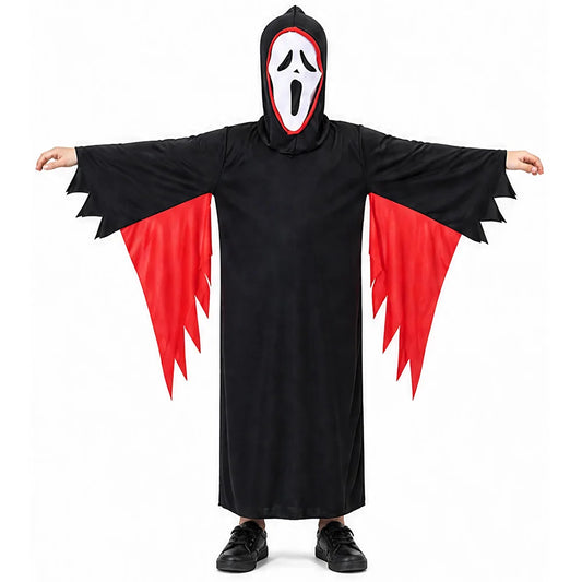 Death God Ghost Costume for Men – Horror Cosplay Robe & Hood