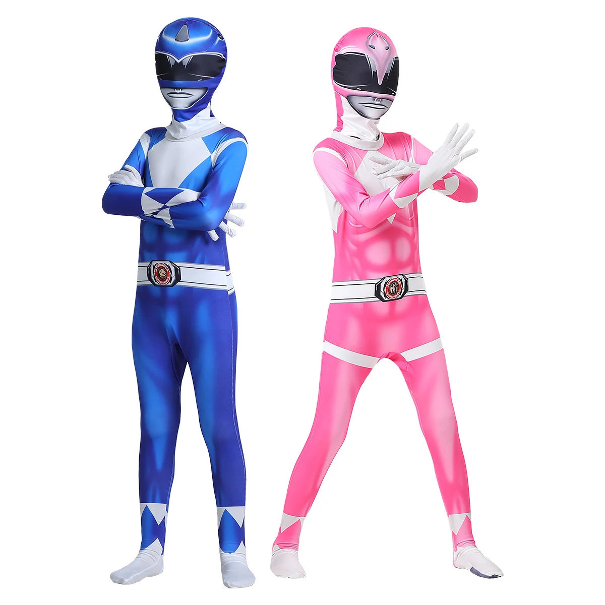 Samurai Warrior Ranger Superhero Cosplay Jumpsuit