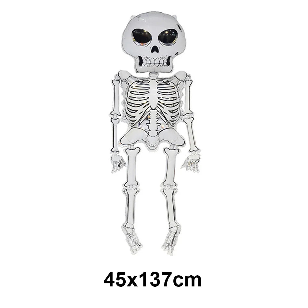 Ghost Halloween Party Decoration Set – Tableware, Balloons & Banners