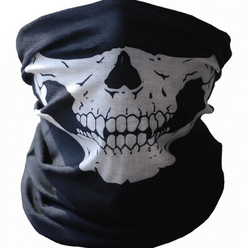 Grim Reaper Costume for Boys - Glowing Red Eyes with Gloves & Mask