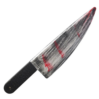 Fake Bloody Knife Prop – Plastic Halloween Party Decoration