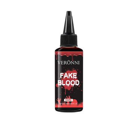 Realistic Fake Blood Gel — Halloween SFX Makeup for Wounds & Scars, 50ml