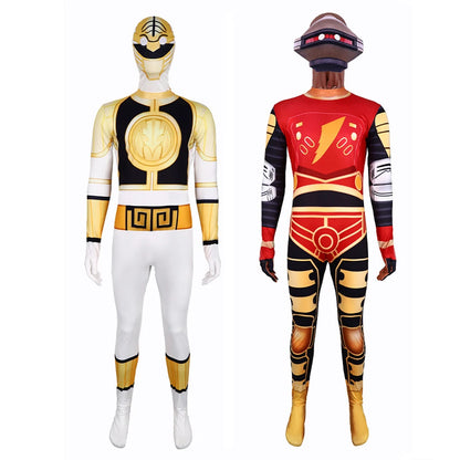 Samurai Warrior Ranger Superhero Cosplay Jumpsuit