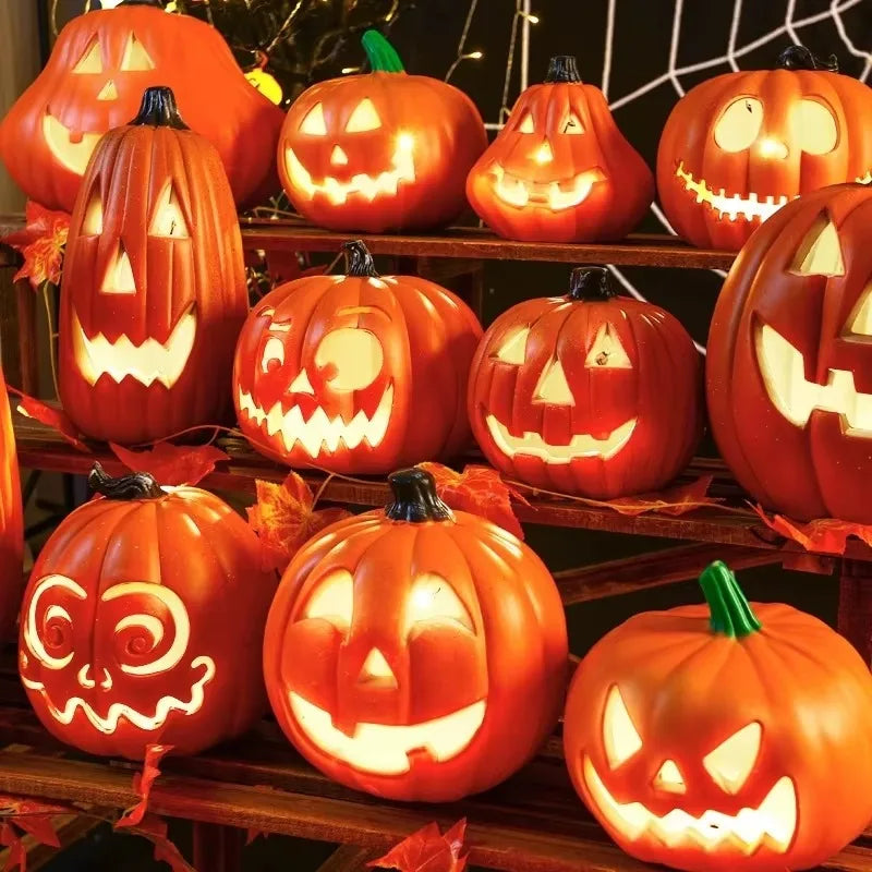 Decorative Pumpkin Lantern – Indoor & Outdoor Halloween Decor