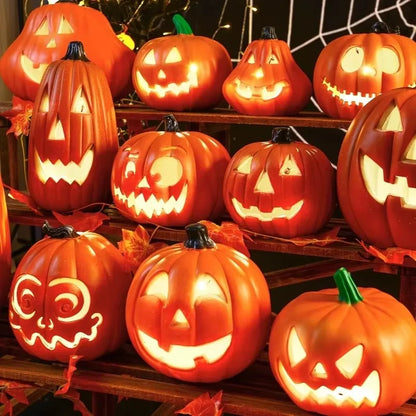Decorative Pumpkin Lantern – Indoor & Outdoor Halloween Decor