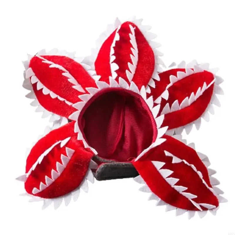 Scary Monster Flower Pet Hat – Halloween Cat & Dog Headwear