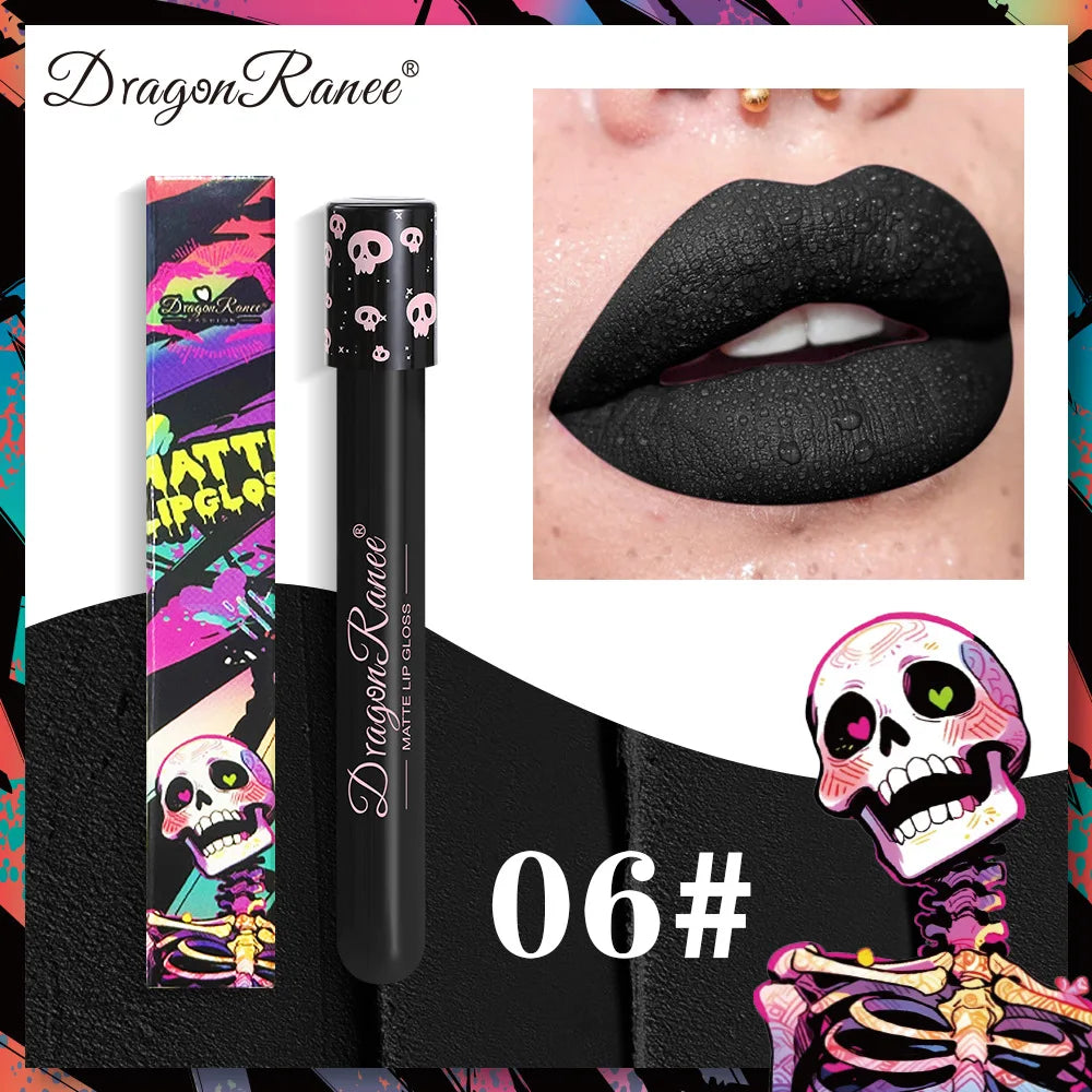 12-Shade Matte Lip Tint Set | Waterproof & Smudge-Proof Lipstick Palette