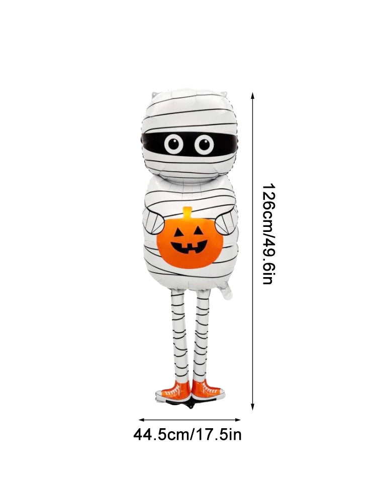 Halloween Mummy Pumpkin Balloon – Trick or Treat Party Decor