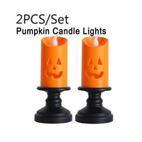 Pumpkin Candle 2pcs