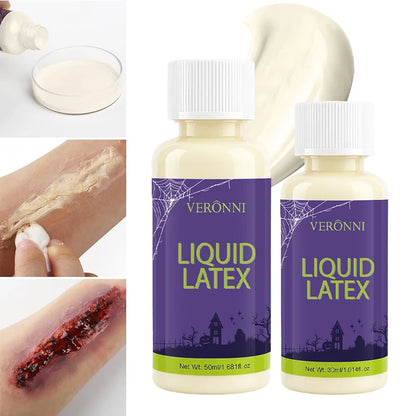Liquid Latex SFX Makeup — Realistic Fake Skin, Scars & Wound Effects
