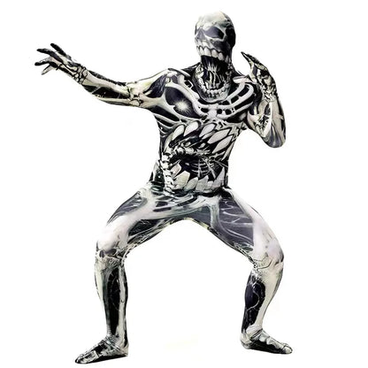 Kids Zombie & Vampire Cosplay Jumpsuit - Halloween Costume for Children