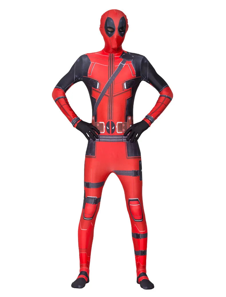 Web-Slinger Superhero Cosplay Suit - Full Body Zentai Halloween Costume