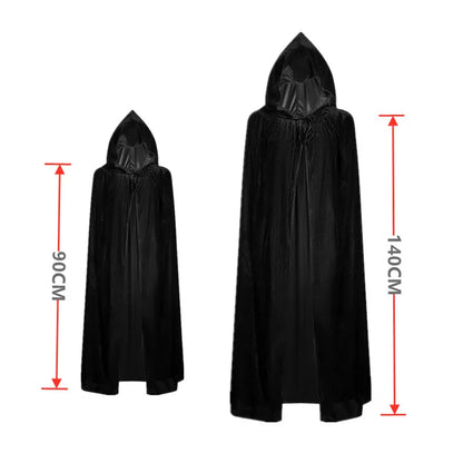 Grim Reaper Costume for Boys - Glowing Red Eyes with Gloves & Mask