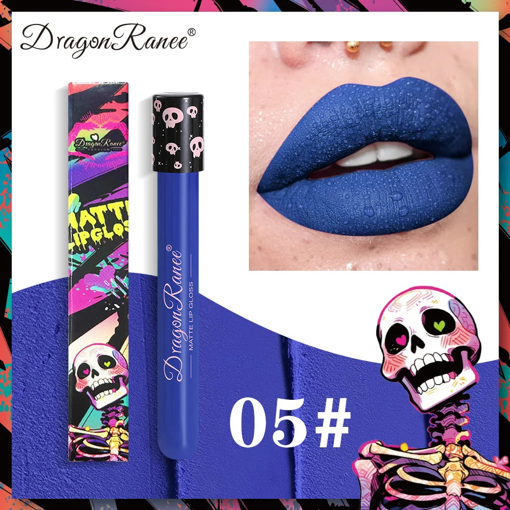 12-Shade Matte Lip Tint Set | Waterproof & Smudge-Proof Lipstick Palette