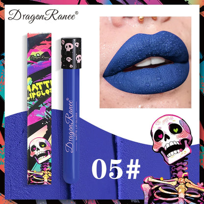 12-Shade Matte Lip Tint Set | Waterproof & Smudge-Proof Lipstick Palette