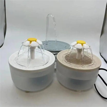 1.2L Automatic Cat Water Fountain – USB Filtered Pet Dispenser
