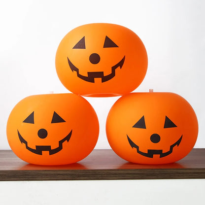Pumpkin Latex Balloons, 5 or 10 Pack – Halloween Party Decor