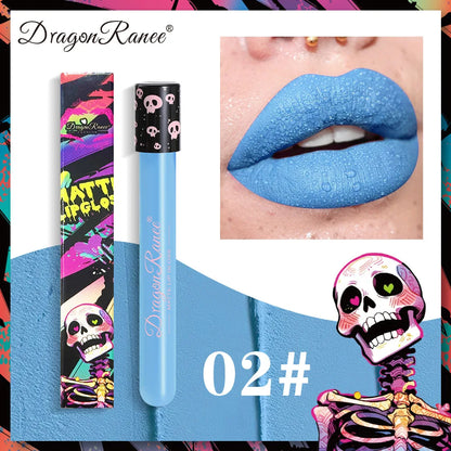 12-Shade Matte Lip Tint Set | Waterproof & Smudge-Proof Lipstick Palette
