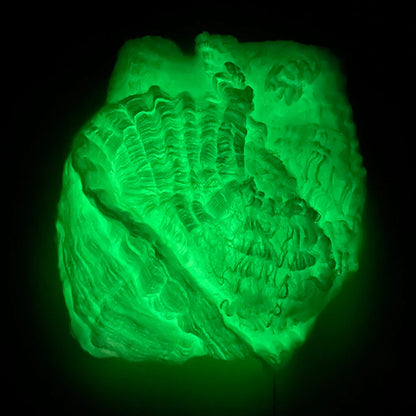Glow-in-the-Dark Spider Web Halloween Decoration