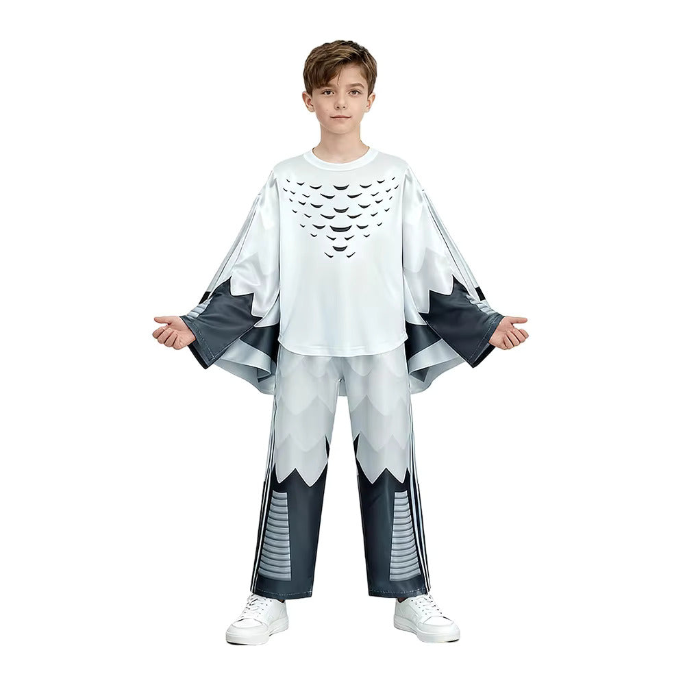 Deer and owl animal jumpsuit Halloween costume, photo 11