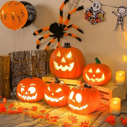 Decorative Pumpkin Lantern – Indoor & Outdoor Halloween Decor