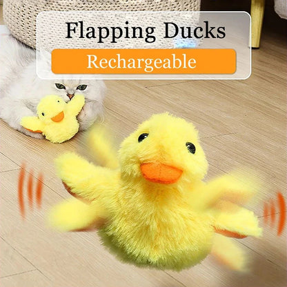 Interactive Electric Duck Toy for Cats