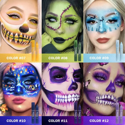 Waterproof Body Paint Pen — Long-Lasting Face Paint for Halloween