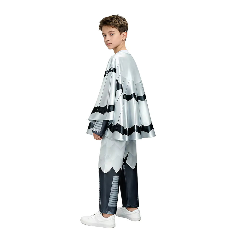 Deer and owl animal jumpsuit Halloween costume, photo 12