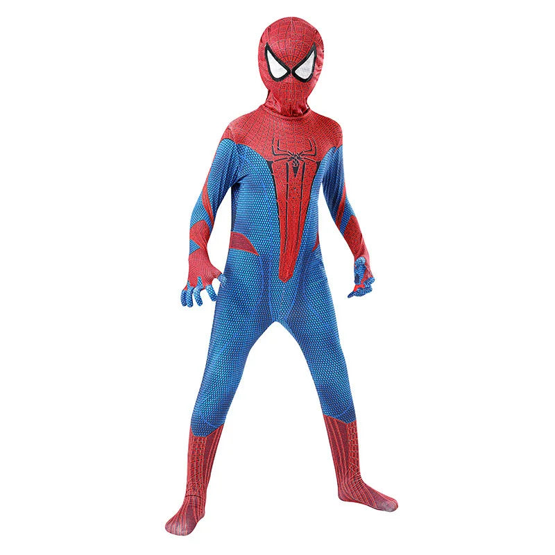 Web-Slinger Superhero Cosplay Suit - Full Body Zentai Halloween Costume