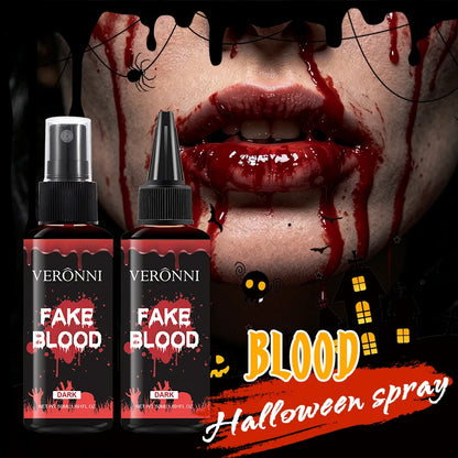 Realistic Fake Blood Gel — Halloween SFX Makeup for Wounds & Scars, 50ml