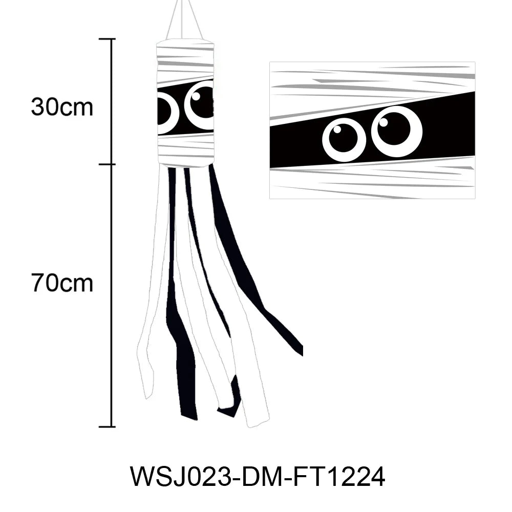 Ghost Halloween Party Decoration Set – Tableware, Balloons & Banners