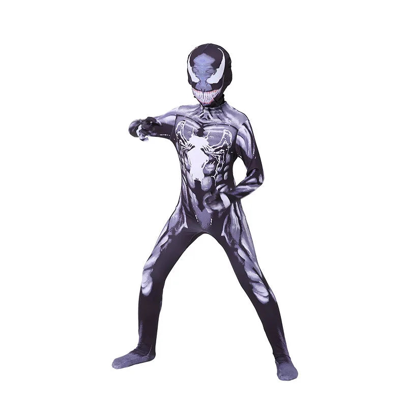 Web-Slinger Superhero Cosplay Suit - Full Body Zentai Halloween Costume