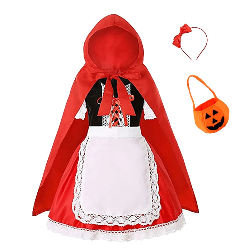 Purple Bat Vampire Costume for Girls – Halloween Fantasy Dress