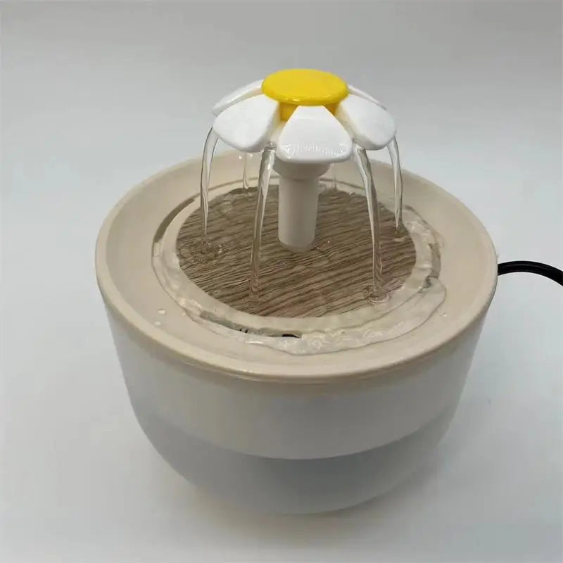 1.2L Automatic Cat Water Fountain – USB Filtered Pet Dispenser