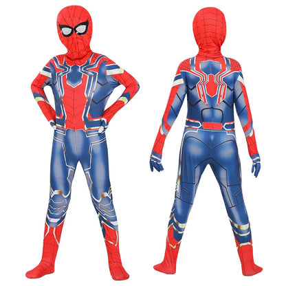 Web-Slinger Superhero Cosplay Suit - Full Body Zentai Halloween Costume